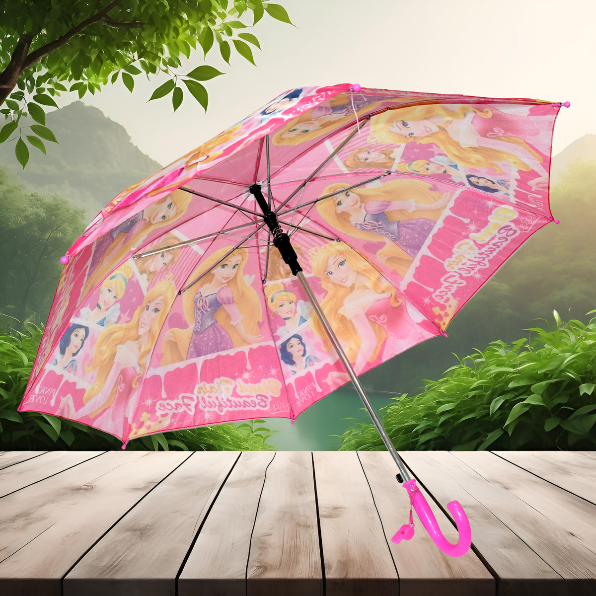 3 Fold Manual Open Umbrella with Capsule Case | Windproof, Waterproof & Sun Protection Travel Umbrella