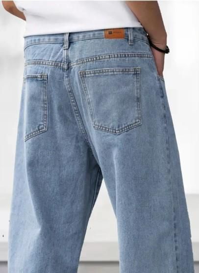 Men’s Loose Fit Mid Rise Jeans | Casual Denim for Everyday Comfort