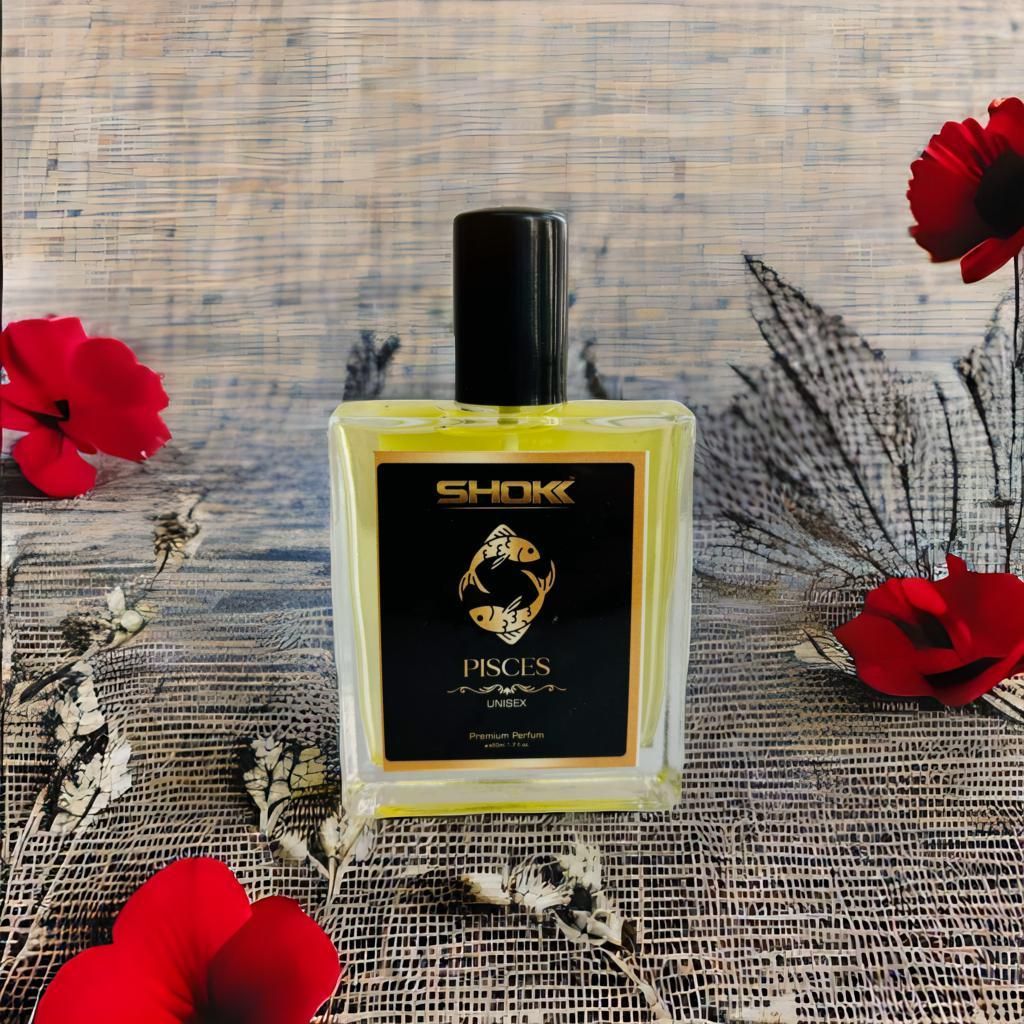 Zodiac Series | Pisces Unisex Premium Perfume 50ml | Long-Lasting Luxury Fragrance for Men & Women | Elegant Daily & Party Wear Scent