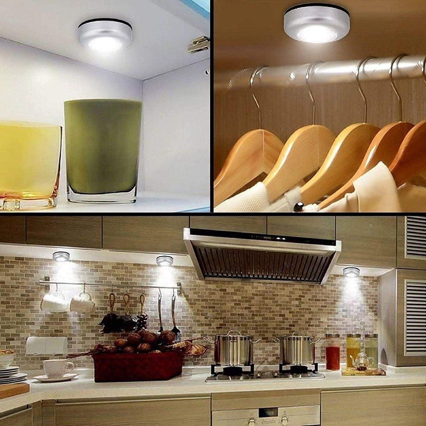 Stick Touch Lamp – Pack of 2 | Portable & Multi-Scene LED Lights
