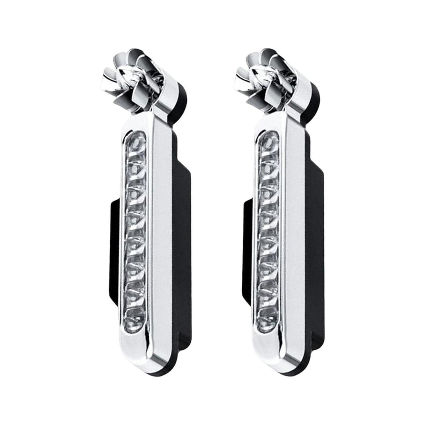 2 Pieces Car Wind Powered Daytime Running Light | White LED DRL