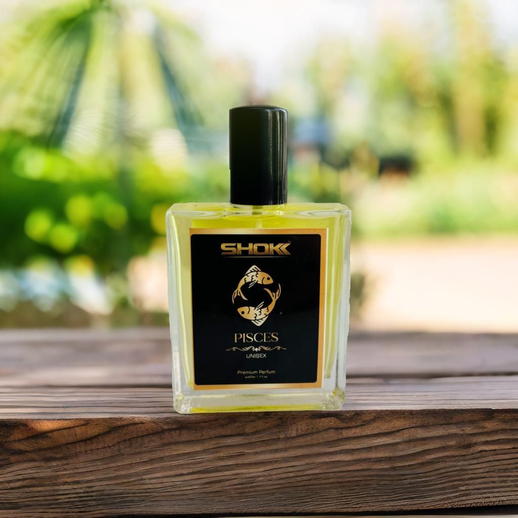 Zodiac Series | Pisces Unisex Premium Perfume 50ml | Long-Lasting Luxury Fragrance for Men & Women | Elegant Daily & Party Wear Scent