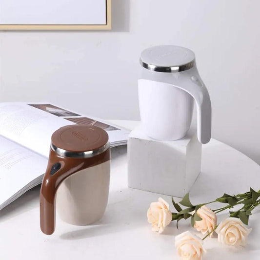 Self Stirring Magnetic Mug – Smart, Effortless, and Perfectly Blended Every Time!