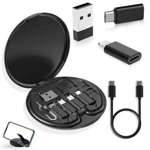 Fast Charging Travel Cable Set – All-in-One Compact Power Solution