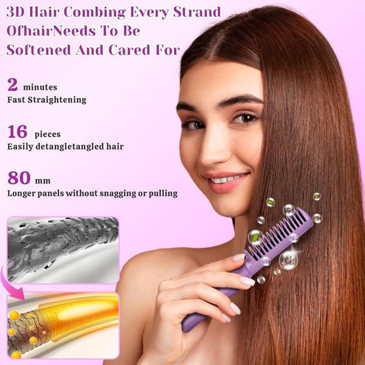 Meneflix Portable Hair Straightener Cordless Rechargeable
