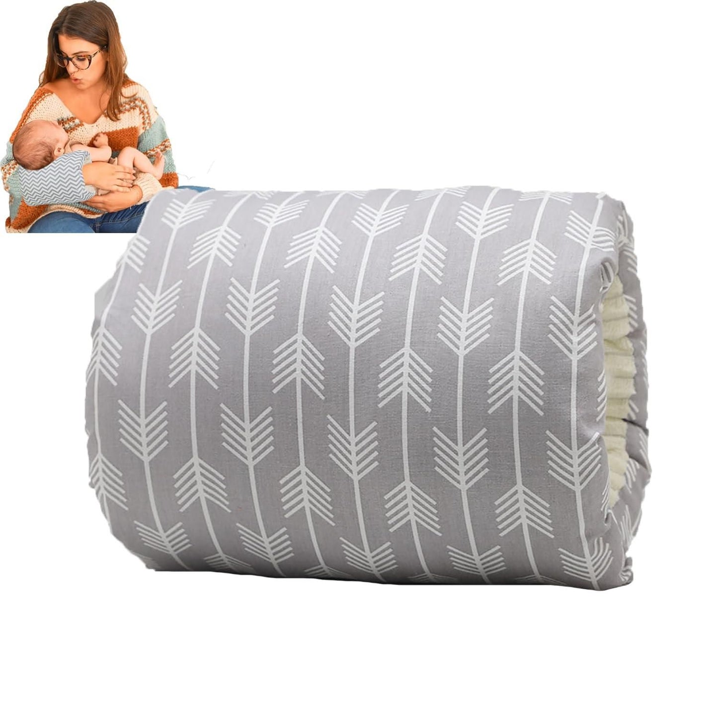 Cozie Cradle Baby Pillow | Nursing & Feeding Pillow (Assorted Colors)
