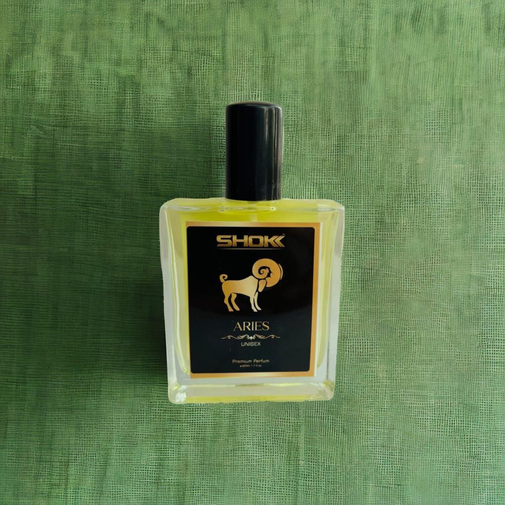 Zodiac Series | Aries Unisex Premium Perfume 50ml | Long-Lasting Luxury Fragrance for Men & Women | Elegant Daily & Party Wear Scent