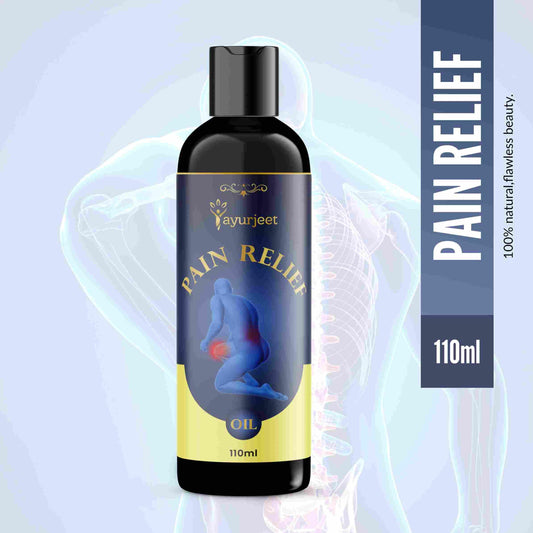 Ayurjeet Pain Relief Oil – for Joint, Muscle & Back Pain