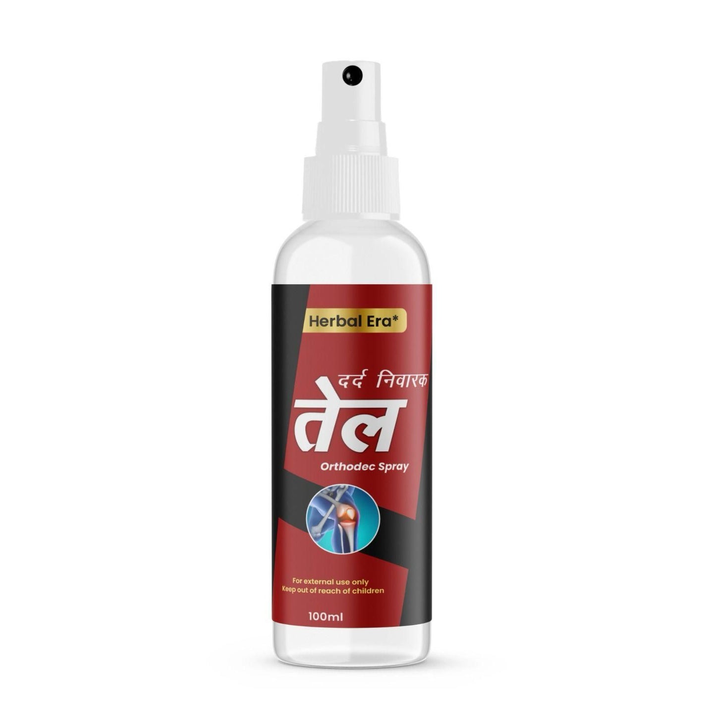 Herbal Era Dard Nivarak Spray Tel 100ml (Pack of 2) | Natural Pain Relief Oil Spray | Fast-Absorbing, Non-Greasy Formula with 25 Herbal Ingredients