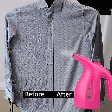 2-in-1 Handheld Garment & Facial Steamer | Portable Steam Iron