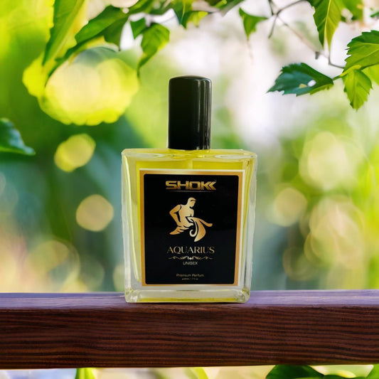 Zodiac Series | Aquarius Unisex Premium Perfume 50ml | Long-Lasting Luxury Fragrance for Men & Women | Elegant Daily & Party Wear Scent