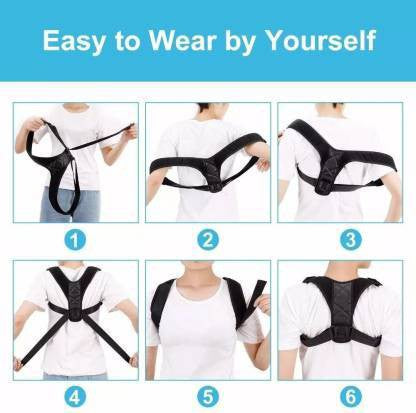 Zycon Posture Correct Belt Vol 2 | Adjustable - Black