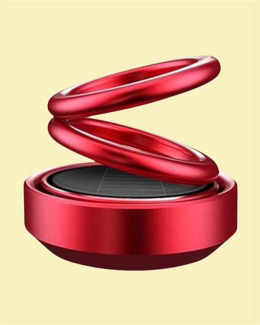 Solar Energy Rotating Ring Car Perfume | Dashboard Air Freshener