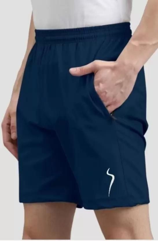 Combo of 4 Men's Cotton Polyester Shorts | Solid Multicolor Casual Regular Fit Shorts for Men | Pack of 4