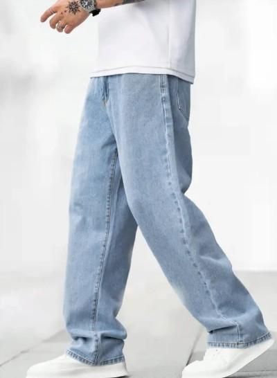 Men’s Loose Fit Mid Rise Jeans | Casual Denim for Everyday Comfort