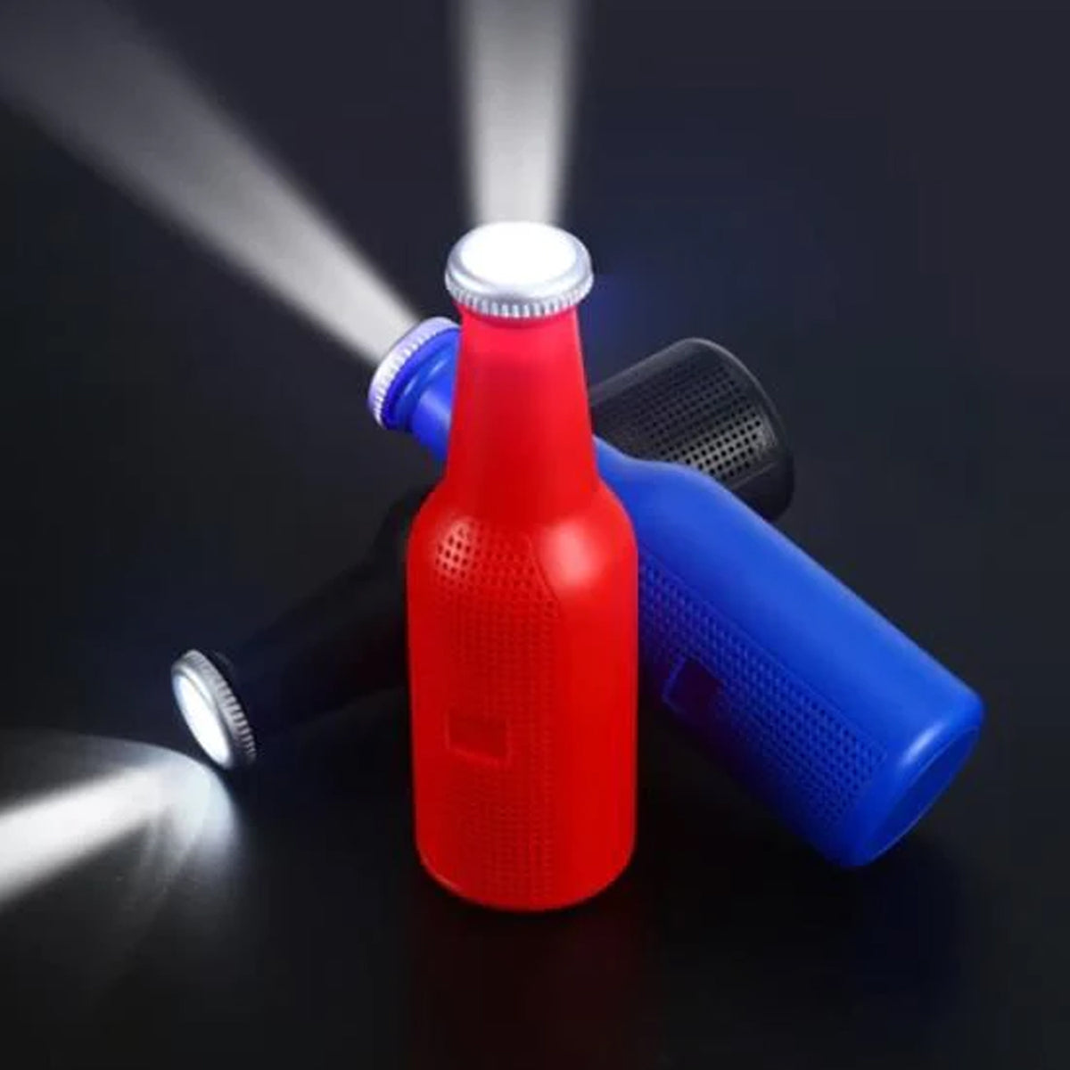 Bottle Shape Bluetooth Speaker | 5W HD Sound | 800mAh Battery | FM /AUX /USB /SD Support | Portable & Weatherproof Design