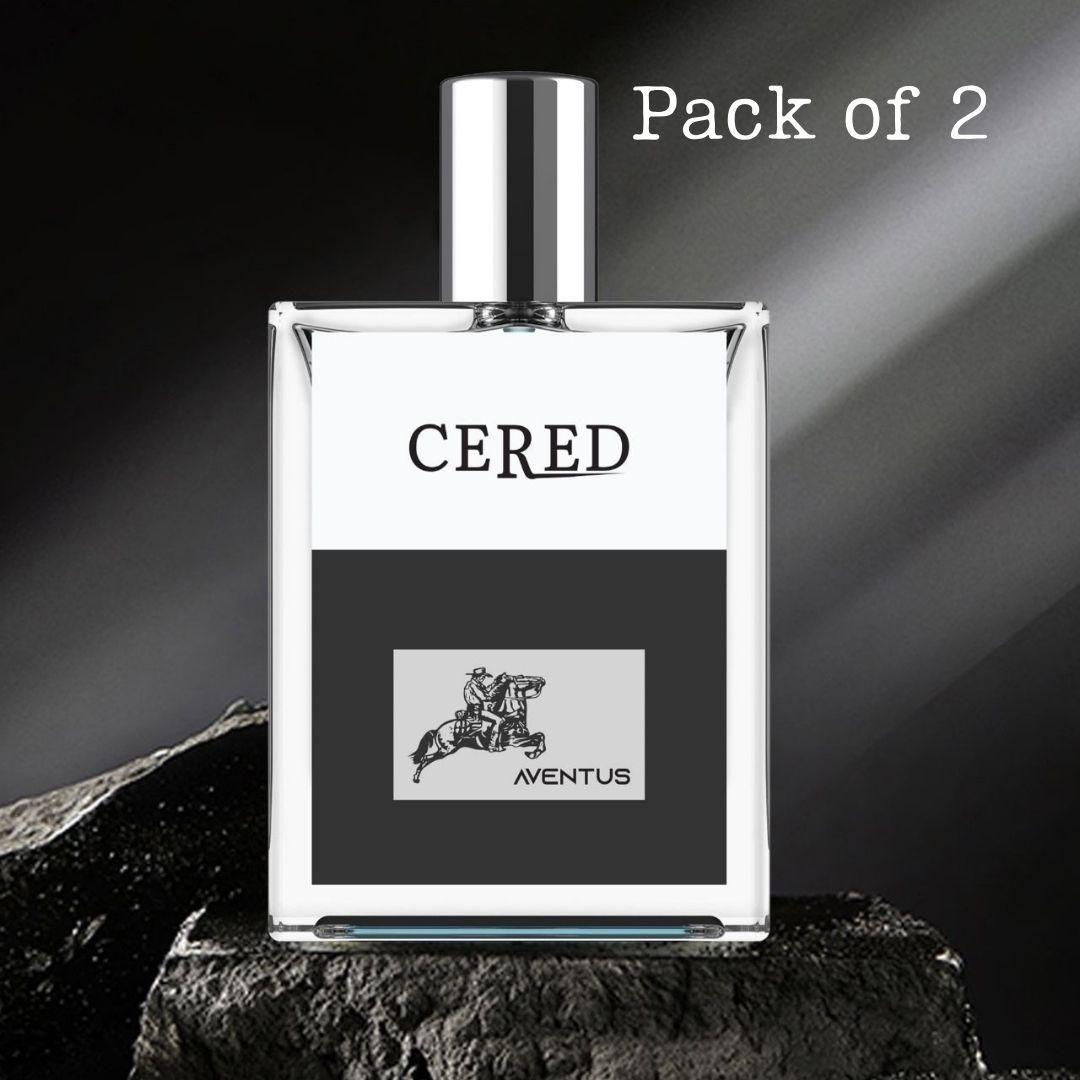 CERED Aventus Perfume – A Bold, Luxurious Scent for Modern Sophistication (Pack of 2)