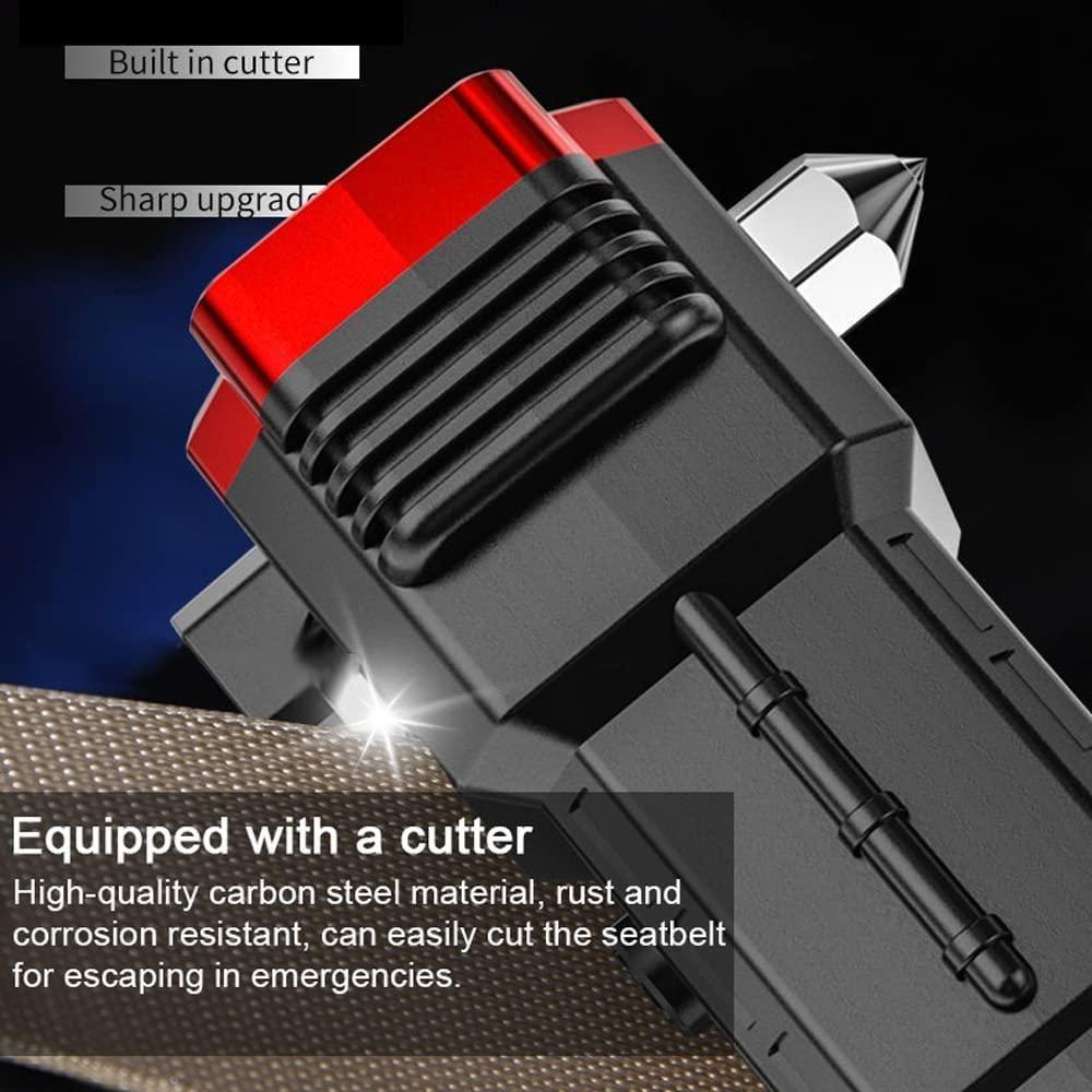 Multifunctional Work Portable LED Flashlight – Rechargeable Torch with Power Bank, Safety Hammer & 4 Modes
