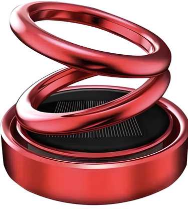 Solar Energy Rotating Ring Car Perfume | Dashboard Air Freshener