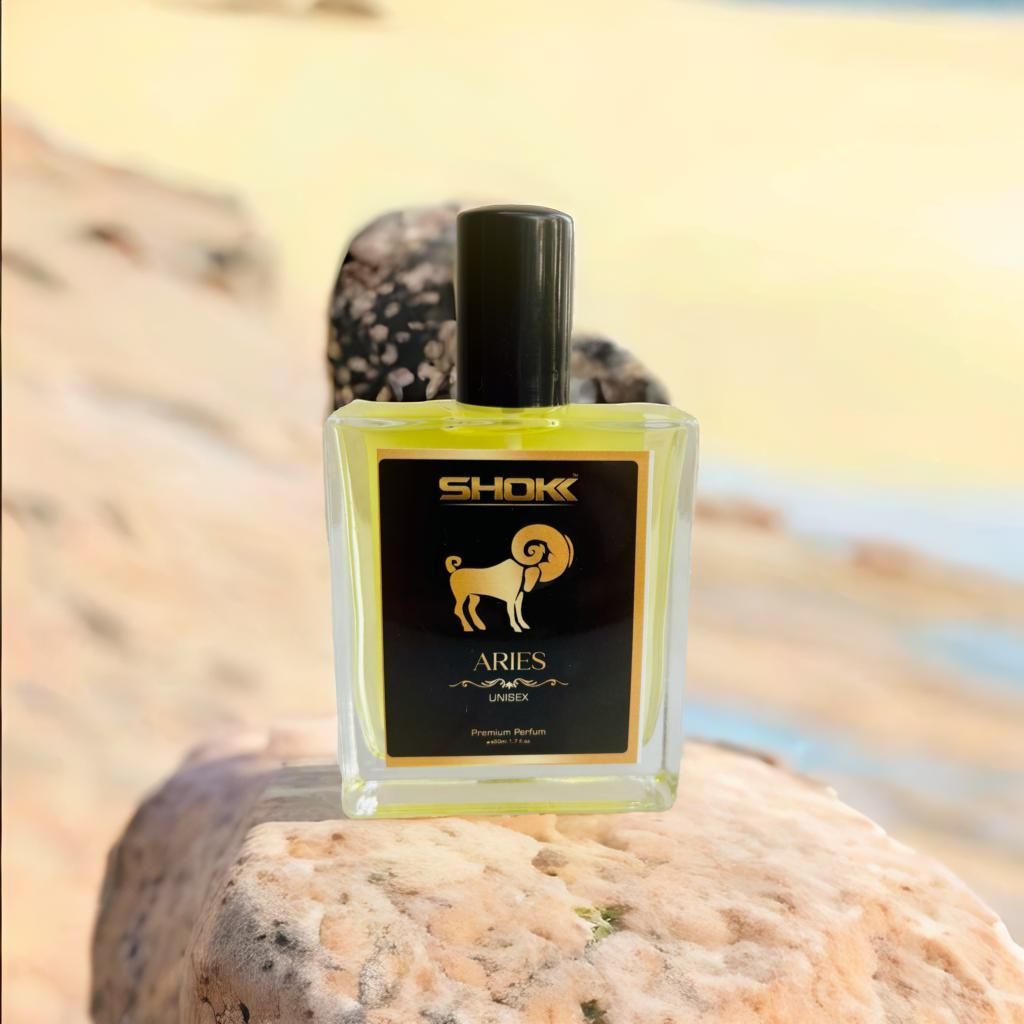 Zodiac Series | Aries Unisex Premium Perfume 50ml | Long-Lasting Luxury Fragrance for Men & Women | Elegant Daily & Party Wear Scent