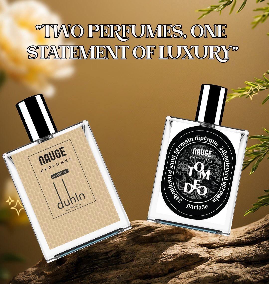 Dullhin LONDON and Tom Deo Luxurious Perfume Combo 50ML Each (Pack of 2)