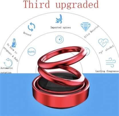 Solar Energy Rotating Ring Car Perfume | Dashboard Air Freshener