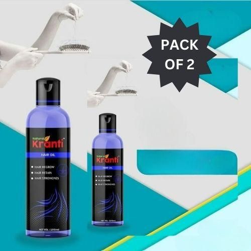 TryOnes Natural Kranti Hair Oil – 100ml (Pack of 2) |