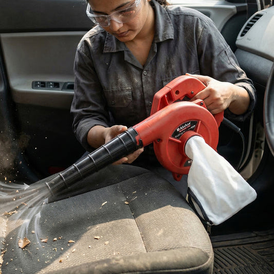 Akshar AI40 HNL 650W Electric Air Blower with Suction Heavy Duty High Speed Dust Cleaning Machine for Home, Workshop, Car and Industrial Use