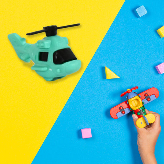 Small DIY Helicopter Toy – Rotating Tail and Wing Mini Kids Toy for Boys and Girls – Fun DIY Play Helicopter for Toddlers and Young Kids