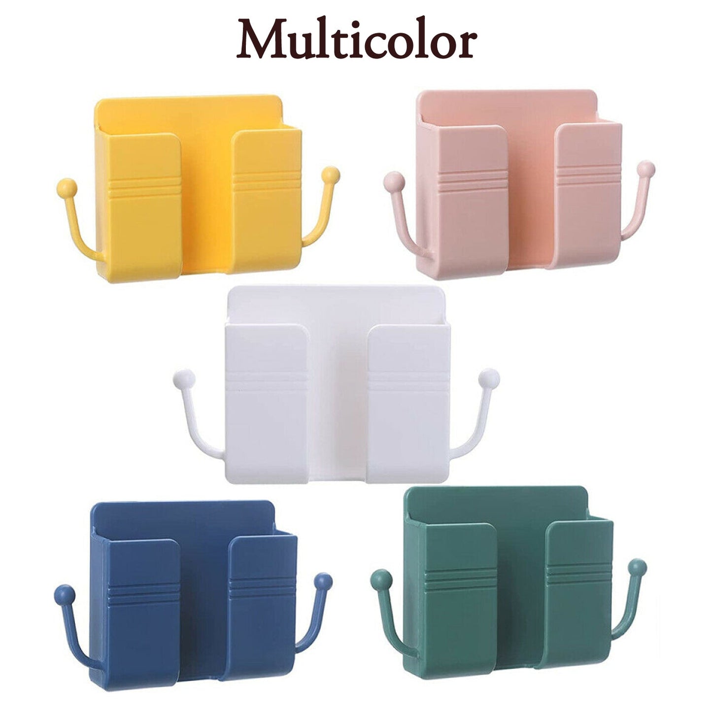 Wall Mobile Hook Stand – Strong Adhesive Wall Hook for Home & Office