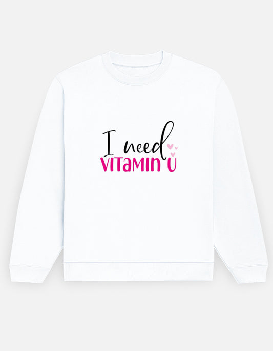 NAYAAH Unisex Premium Sweatshirt (Vitamin U)
