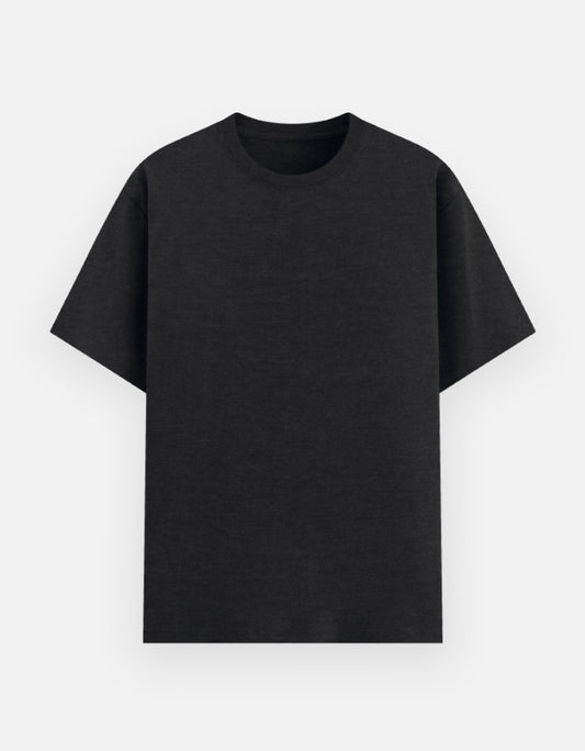 NAYAAH Unisex Basic T-Shirt - Plain Melange