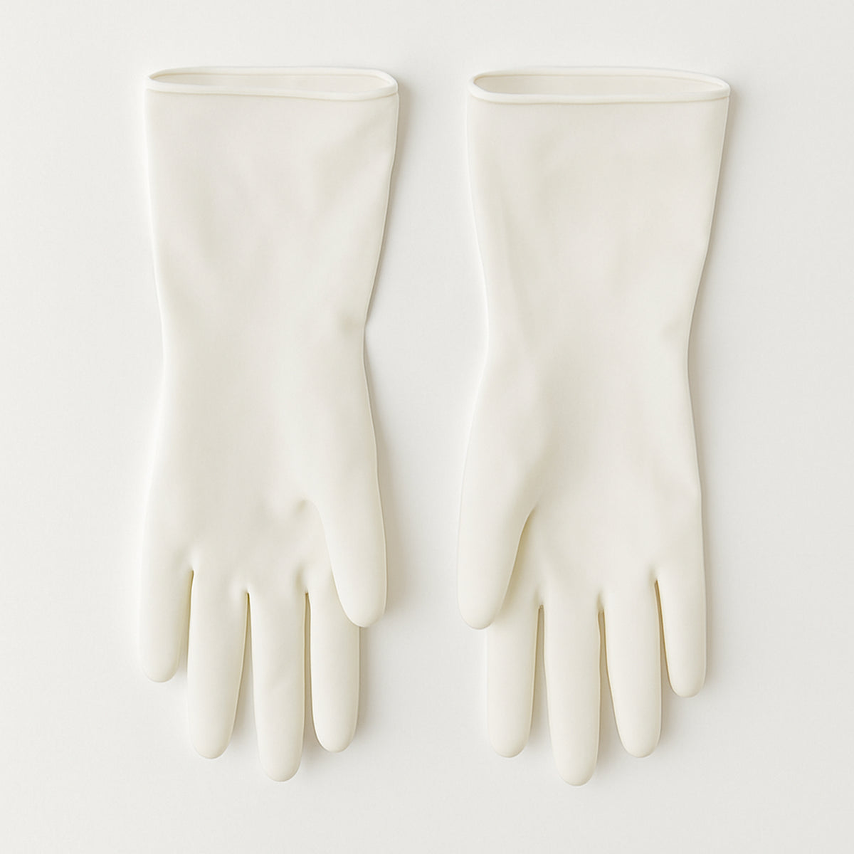 Kids Household Dishwashing / Cleaning Gloves - (2 Pc Set) Reusable Soft Latex Rubber with Long Cuff