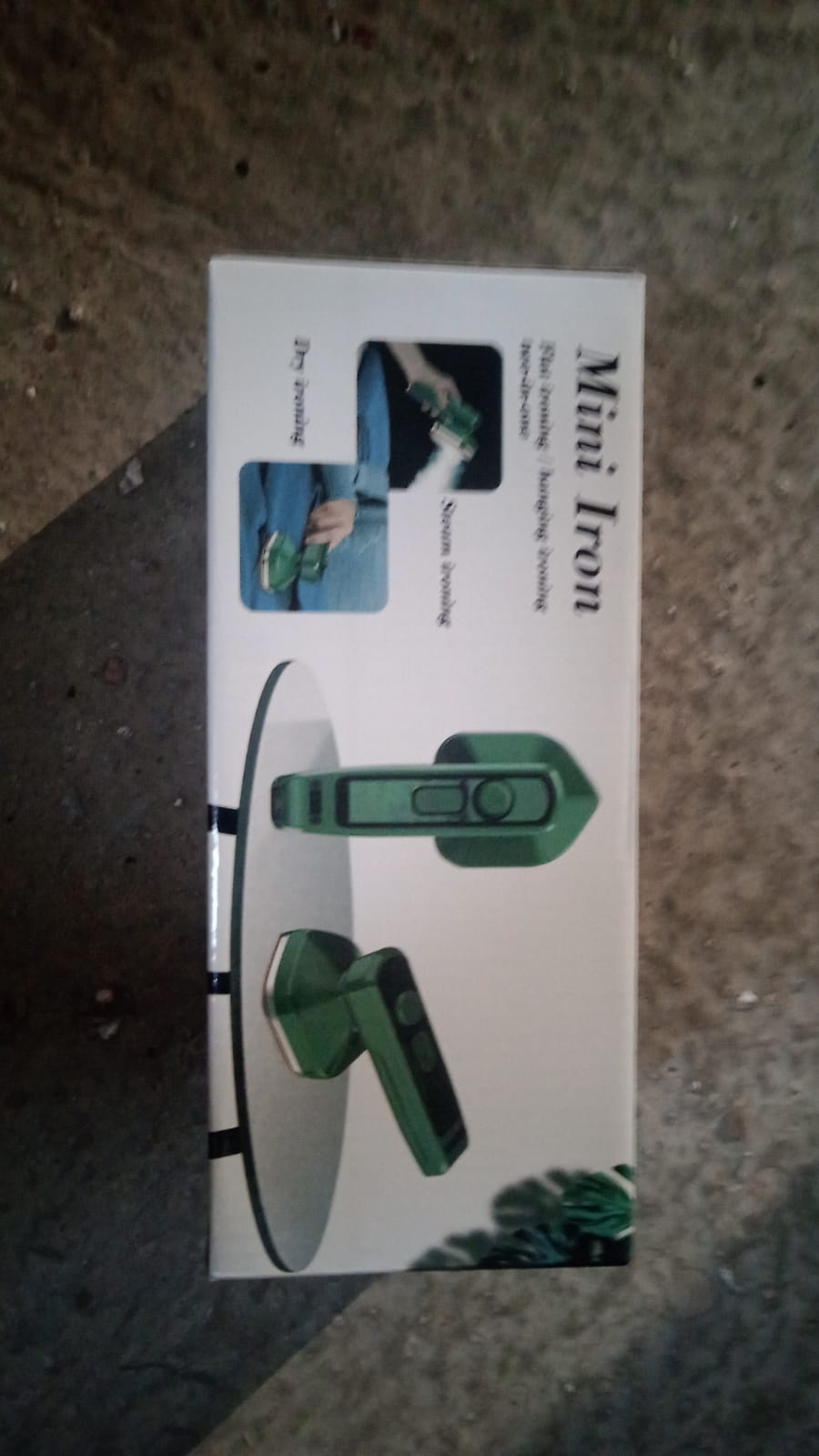 Mini Handheld Garment Steamer & Steam Iron