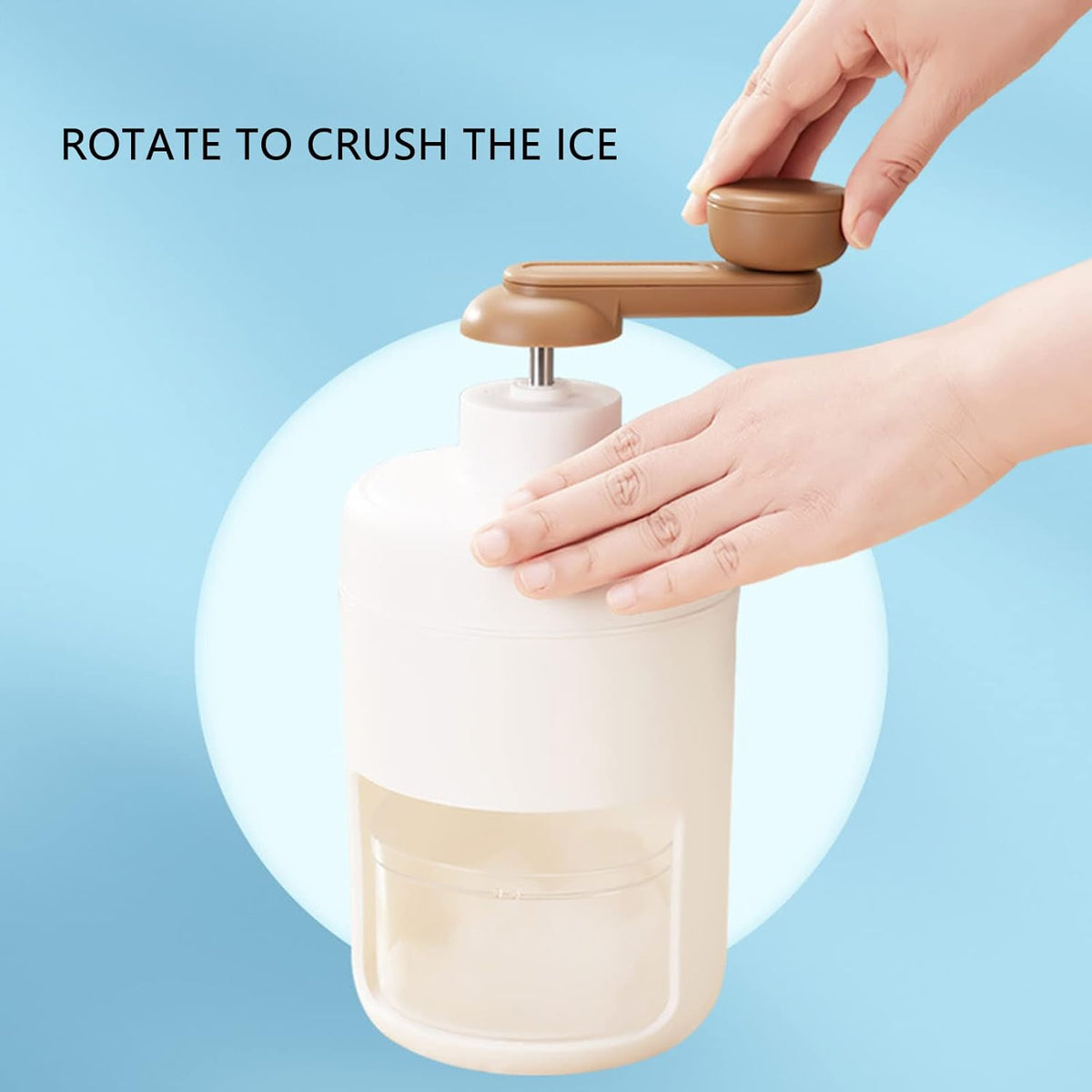 Portable Gola Maker Ice Crusher & Shaved Ice Machine | Make refreshing gola, slushies & smoothies anytime, anywhere!