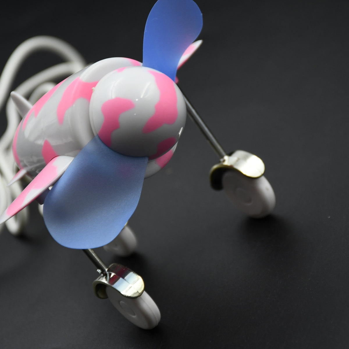 Plane Shape USB Desktop Fan | Unique Aircraft Design for Laptop & Computer