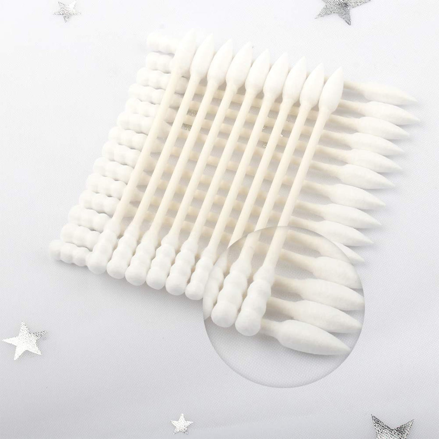 Cotton Ear Buds Set with Storage Jar, Soft Tip Cotton Swabs for Personal Hygiene, Makeup Correction, Baby Care and Daily Cleaning Use (200 Pcs)