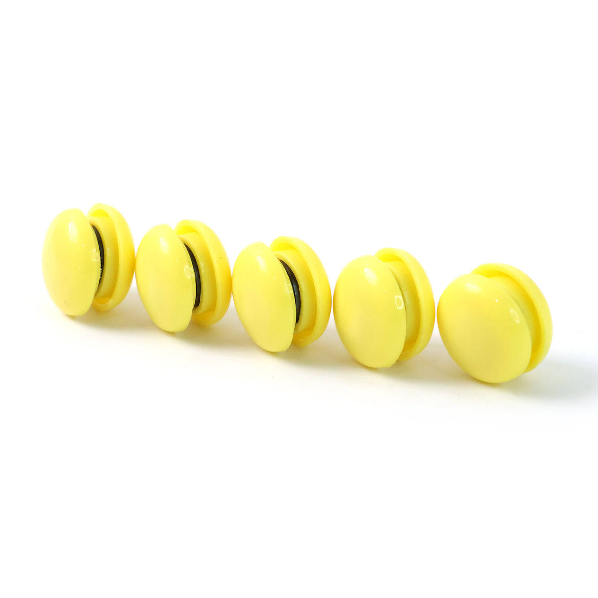 Strong Round Fridge & Whiteboard Magnet - (10 Pc Set) Secure Hold • Scratch-Safe • Easy Grip | ABS + Ferrite Magnet