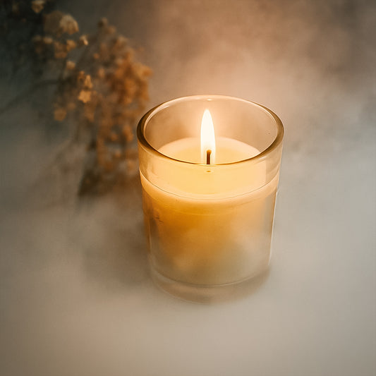 Inlief Scented Votive Jar Candle In Glass Sweet Dreams Soy Blend Candle (50 Gm)