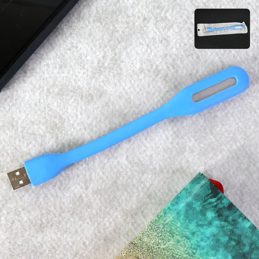Usb Led Flexible Light - (1 Pc) | Portable Bendable Silicone Neck Lamp
