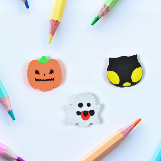 Cartoon Shape Eraser Rubber (1 Pc Mix Colour Design)