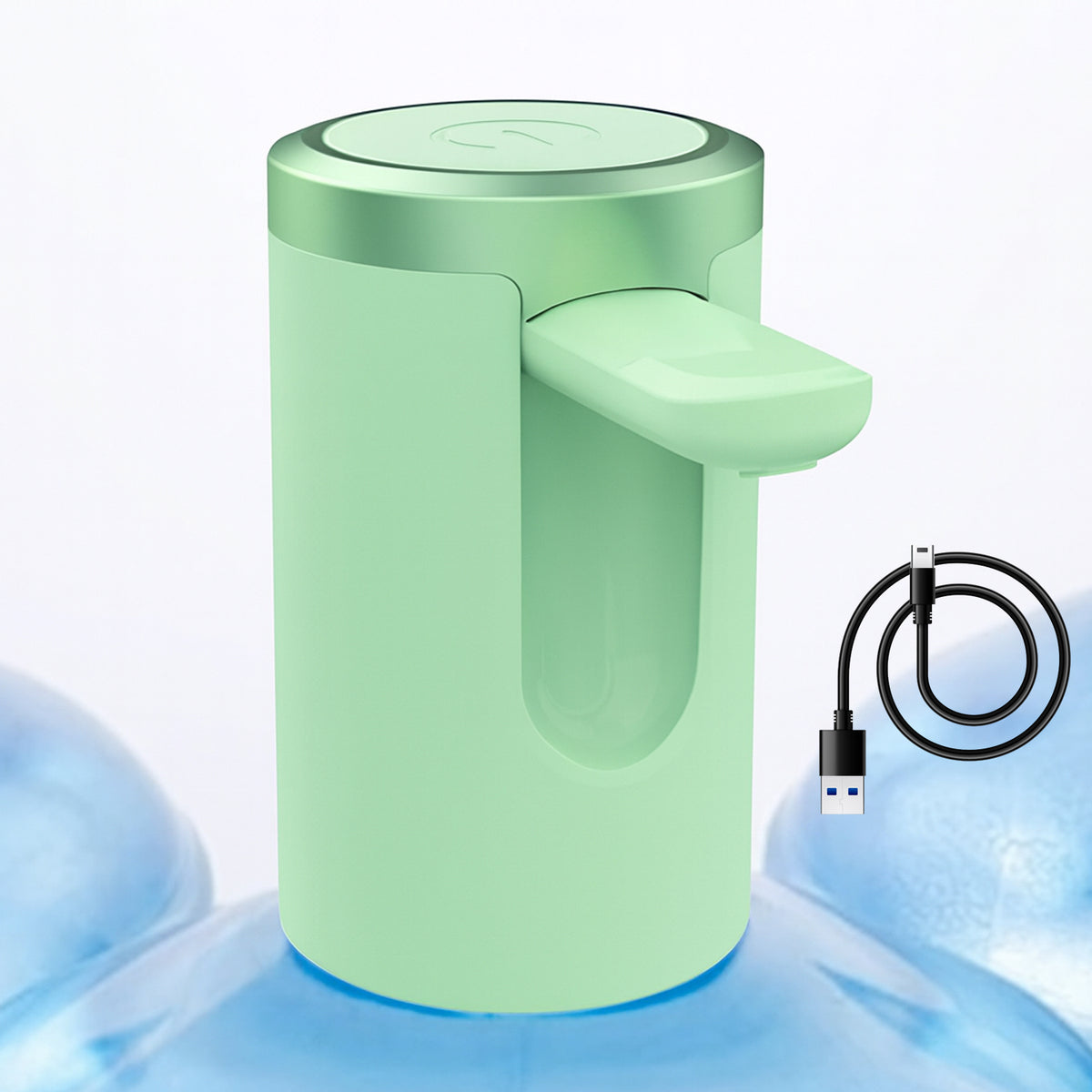 USB Rechargeable Automatic Water Dispenser For 20 Litre Bottle (1 Pc) | USB Rechargeable DC Water Pump | Portable Mini Water Can Dispenser with Timer