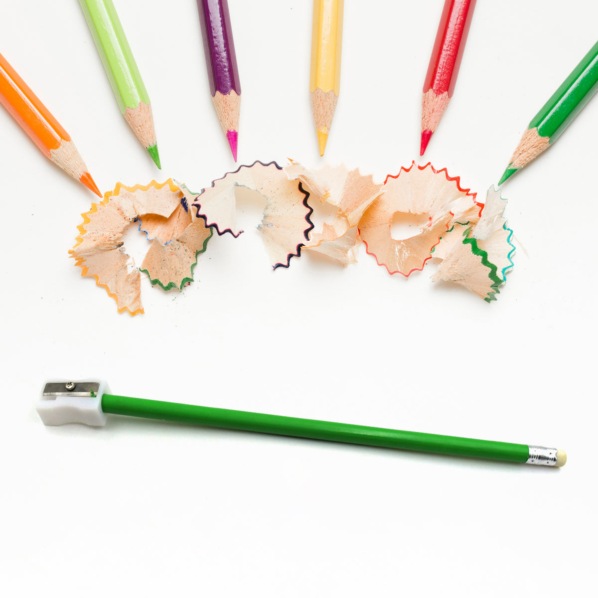School / Office Set (Ruler, 2 Pencils, Eraser, Sharpener) Stationary Set (5 Pc Set)