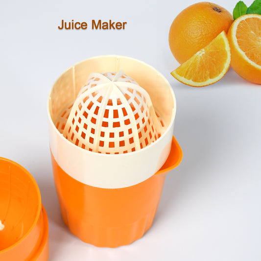 Manual Handheld Citrus Juicer Orange Lemon Fruit Press Squeezer BPA Free Juice Extractor with Strainer Pack of 1