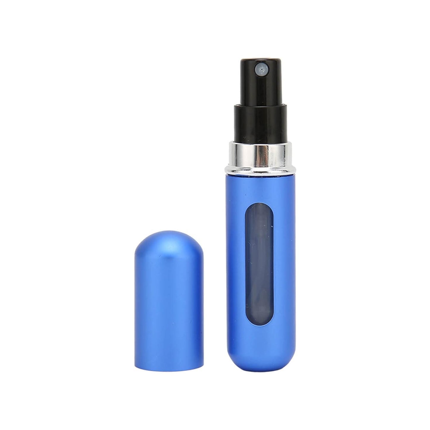 Mini Perfume Refillable Atomizer Container Portable Travel Perfume Spray Bottle 5ml Fragrance Pump Case (1 Pc Mix Color)