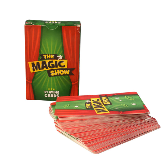 Premium Magic Show Playing Cards Set Professional Style Card Deck for Magic Tricks Card Games Practice and Stage Performances (1 Set)