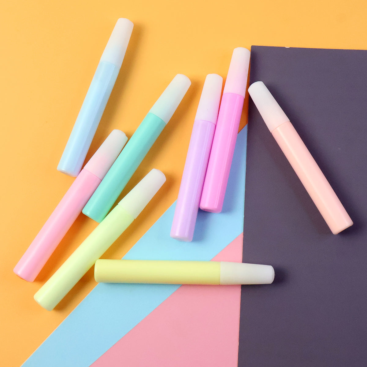 Premium DIY Multi-Color Craft Glue Pen Set (8 Pc, 10 ML) – Easy-Flow Adhesive Pens for Kids’ Art, School Projects, Scrapbooking, Card Making, Decoration & Creative Craft Activities