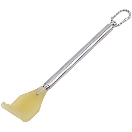 Retractable Stainless Steel Back Scratcher – Telescopic 43 cm Extendable Massage and Itch Relief Tool for Men, Women, Seniors and Travel (1 Pc)