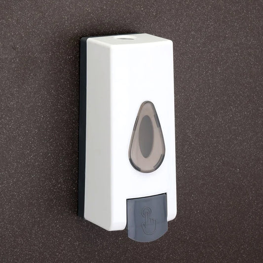 Wall Mounted Liquid Soap Dispenser (1 Pc) Refillable Push-Button Dispenser for Hand Wash, Shampoo, Lotion & Sanitizer