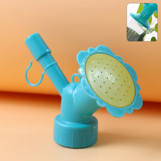 Universal Plastic Water Bottle Sprinkler Head Nozzle (1 Pc) | Flower Shape Gardening Watering Attachment for Plants & Seedlings